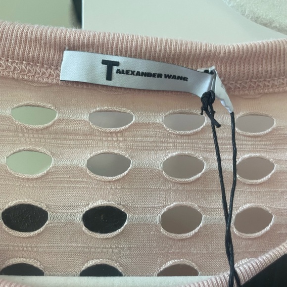 Blush Alexander Wang Women’s Top. Size Medium. - Picture 3 of 3